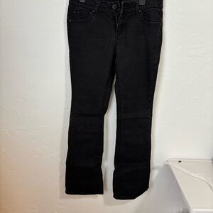 Bogo free a.n.a Women's Classic Black Straight Leg Jeans